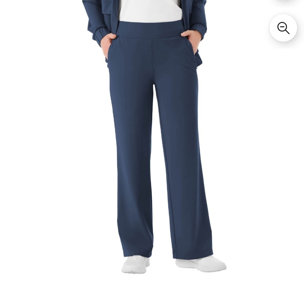 Members Mark Women's Travel Wide Leg Pants, S, NWT!, NonWrinkle, Pockets